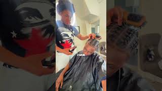 Come get my hair done with me #fashion