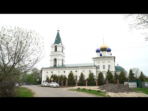 Литургия в Михаило-Архангельском храме поселка Большое Козино