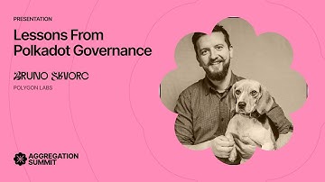 Lessons from Polkadot Governance | Bruno Skvorc | Aggregation Summit 2024