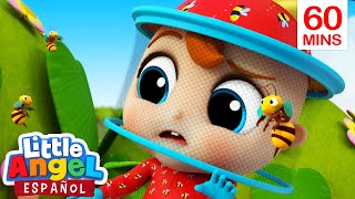 A Bebé Juan le asustan los Insectos | Canciones Infantiles con Bebé Juan| Little Angel Español