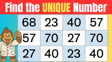 Can You Spot the Matching Numbers Before Time Runs Out?