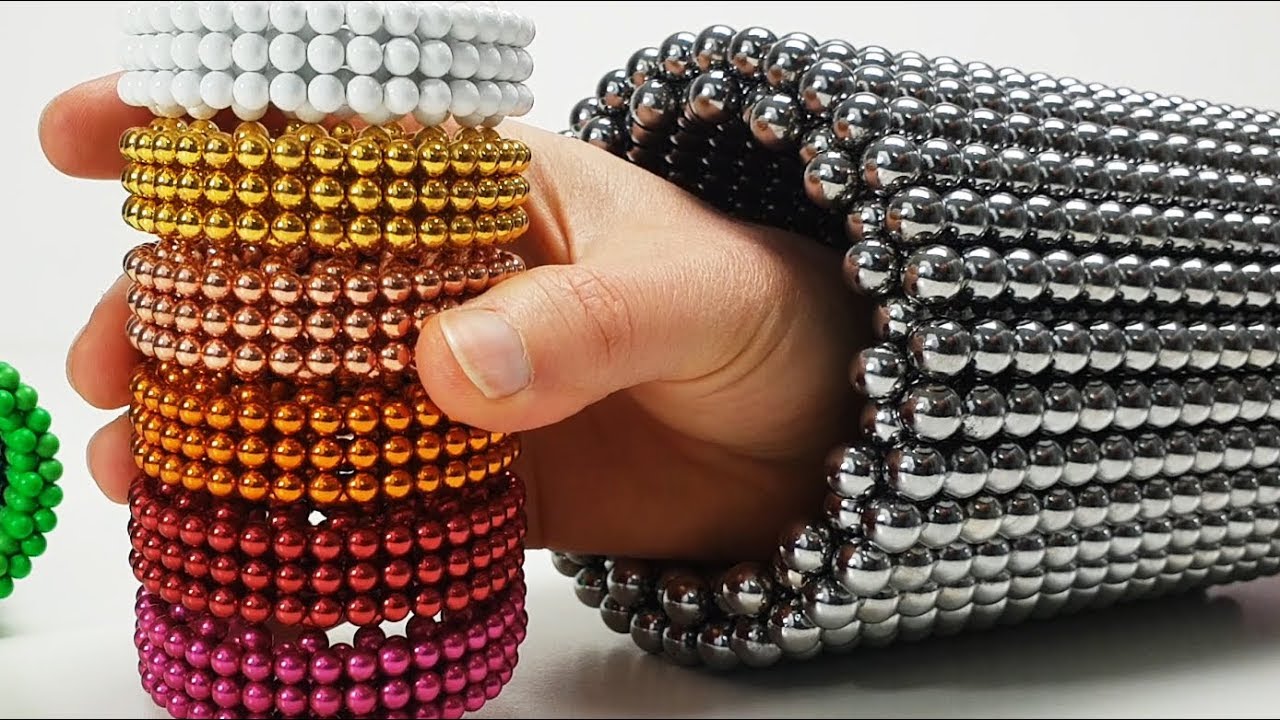 Magnet Satisfaction, How to make a Cylinder with Magnetic Balls | Magnetic  Games - YouTube