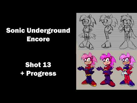 Sonic Underground Encore Shot 13 (+ Progress)