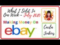 WHAT SELLS ON EBAY? A WEEK OF MY SALES - JULY 2020 | CARLA JENKINS