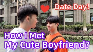 How We Met?👬 & Date With My Boyfriend & 🏆Unboxing Our 100K Subs Award! [Gay Couple Lucas&Kibo]