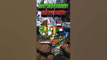 Most liked comment delete a Country #shorts #geography #map #mapping #subscribe #italy #africa