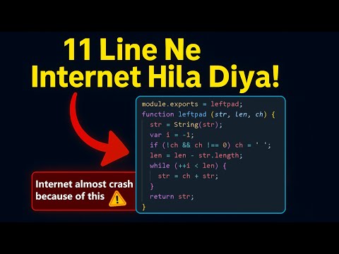How These 11 Lines of Code Almost Broke the Internet?