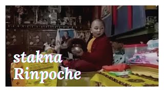 Stakna Rinpoche at Stakna Gompa