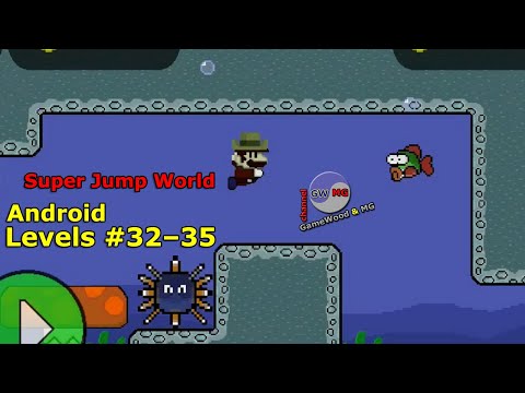 Видео: Levels 32–35. Прохождение игры Super Jump World на Android