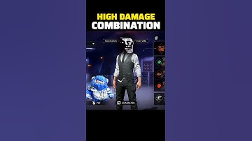 HIGH DAMAGE SKILL COMBINATION 💀☠️ | BEST CHARACTER SKILLS COMBINATION | SKILL COMBINATION #shorts