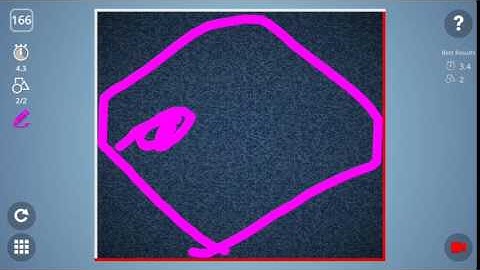 Check out how I solved level 166 in Brain It On! #BrainItOn