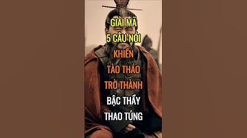 Giải mã 5 câu nói khiến TÀO THÁO trở thành bậc thầy thao túng | Chứng Khoán Số Official #shorts