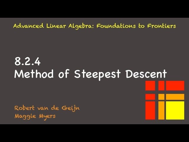 Mod-06 Lec-13 Steepest Descent Method 