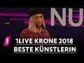 Nura ist die "Beste Künstlerin" | 1LIVE Krone 2018