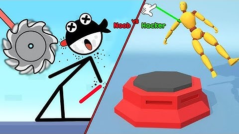 Kick & Break Ragdoll vs Ragdoll Destruction Walkthrough NOOB vs HACKER Gameplay Mobile Puzzle Game