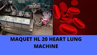 MAQUET HL20  HEART LUNG MACHINE