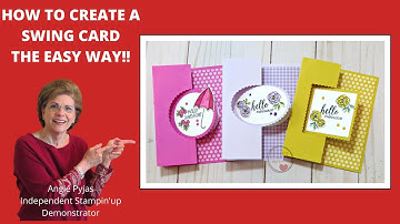 HOW TO CREATE A SWING CARD THE EASY WAY!