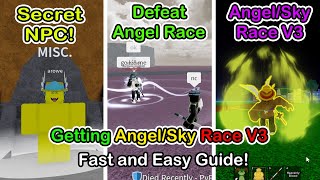 how to upgrade the angel race in blox fruits｜TikTok Search