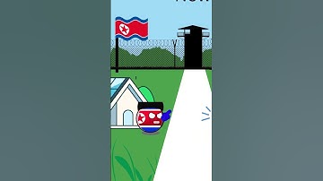 Thumbnail of North Korea-South Korea Relations 2018 and 2024  #countryballs #korea #2018 #relationship