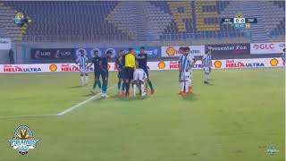 أهداف مباراة بيراميدز وانبي 1-0 هدف قاتل في الدقيقة 94 فأول لقفشه