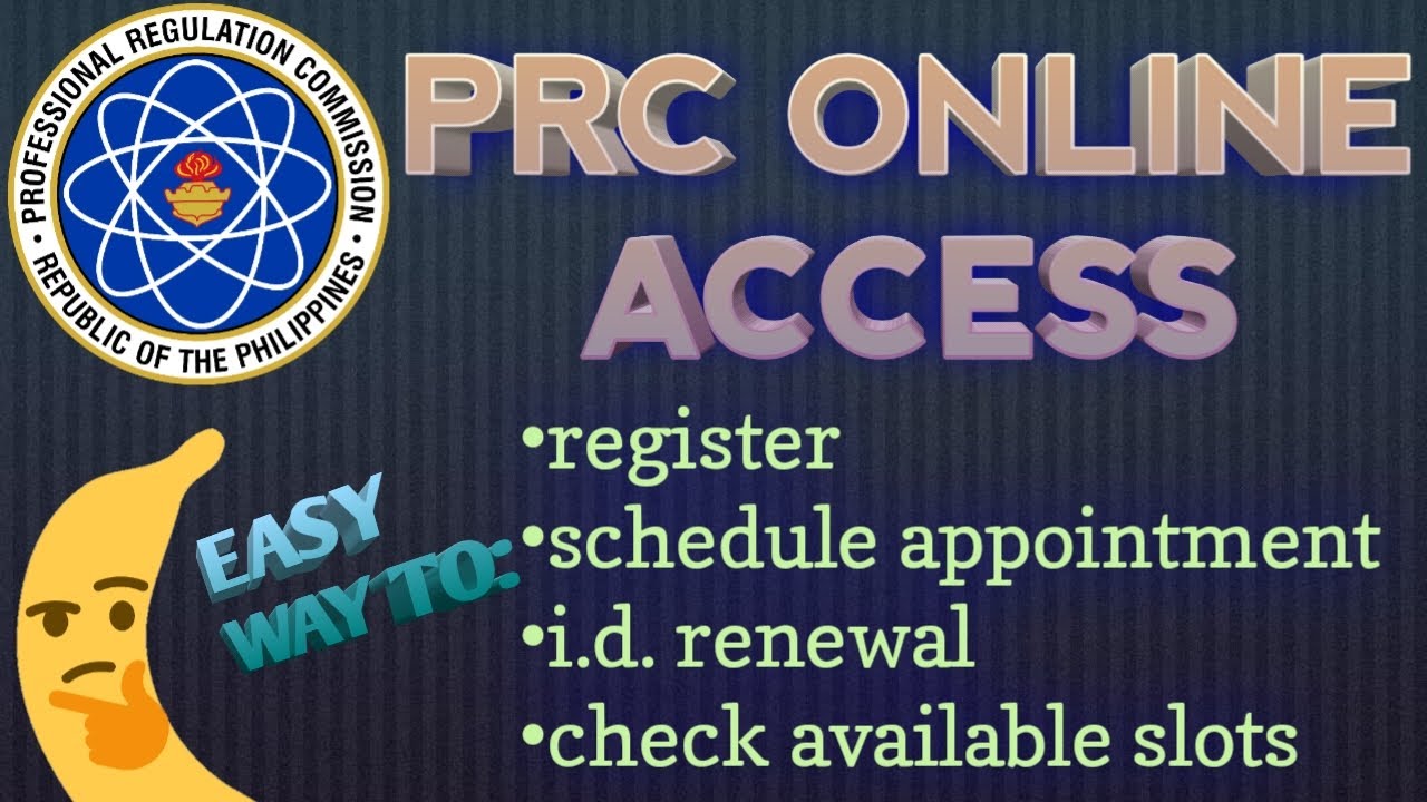 PRC ONLINE APPLICATION | LET