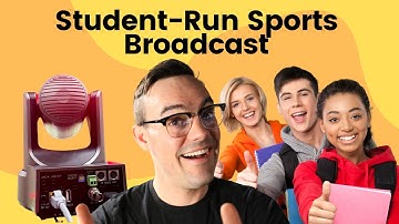 🎥🏀 Student-Run Sports Broadcast: Behind the Scenes of a High School Live Stream!