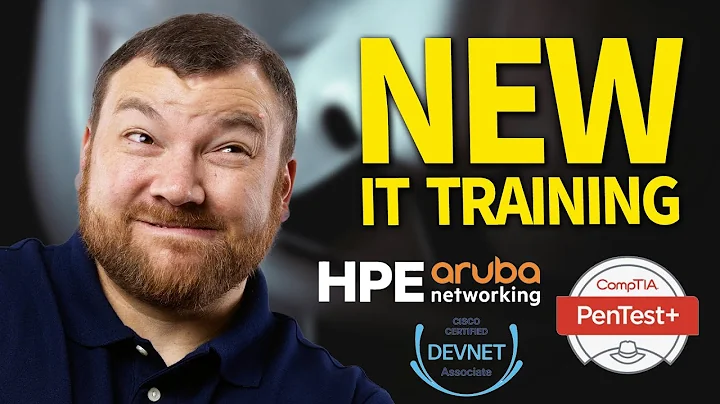 New IT Training | CompTIA PenTest+  HPE Aruba Networking Associate Cisco DevNet Associate