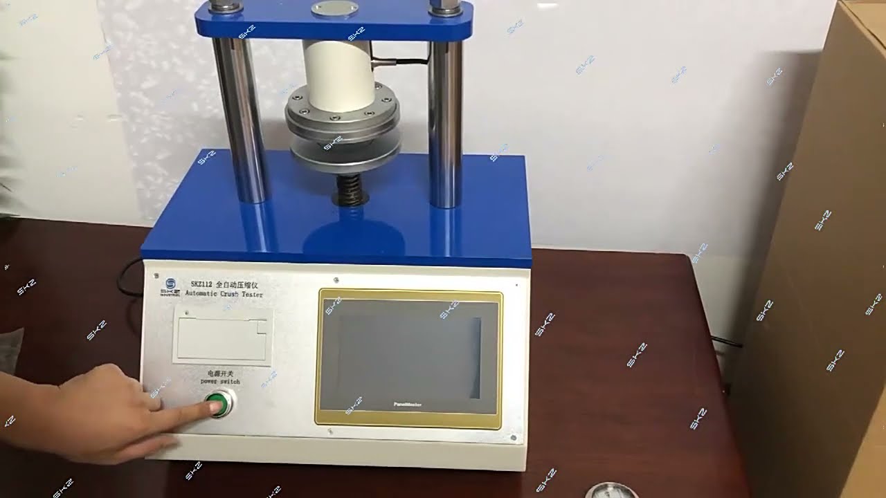 SKZ112 Lab machine ISO FCT RCT ECT test equipment paper and cardboard tester machine