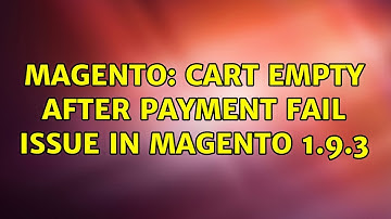 Magento: cart empty after payment fail issue in magento 1.9.3