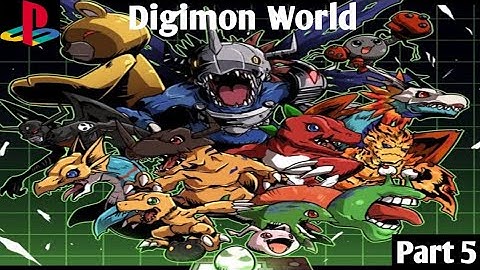 Digimon World PS 1 Walkthrough Part 5 No Commentary ePSXe