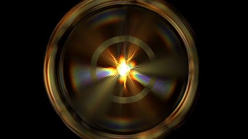 4K Spectrum Circular Light Formation 2160p Motion Element