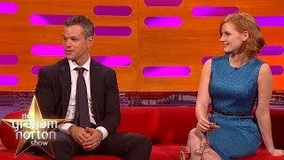 Matt Damon’s Man Bun Gives Twitter a Lady Boner - The Graham Norton Show