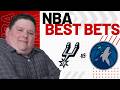 Spurs vs Timberwolves GAME 1: How To Bet Tonight | Best NBA Picks May 4, 2026