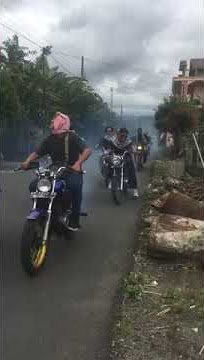 Pawai RX King. Suaranya menggelegar...