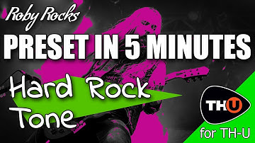 Overloud T-HU | Preset in 5 min | Hard Rock Tone