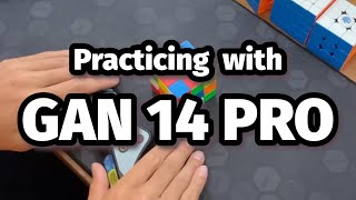 Practicing with the GAN 14 PRO (4.91 ao5) - Matty Hiroto Inaba from Hawaii
