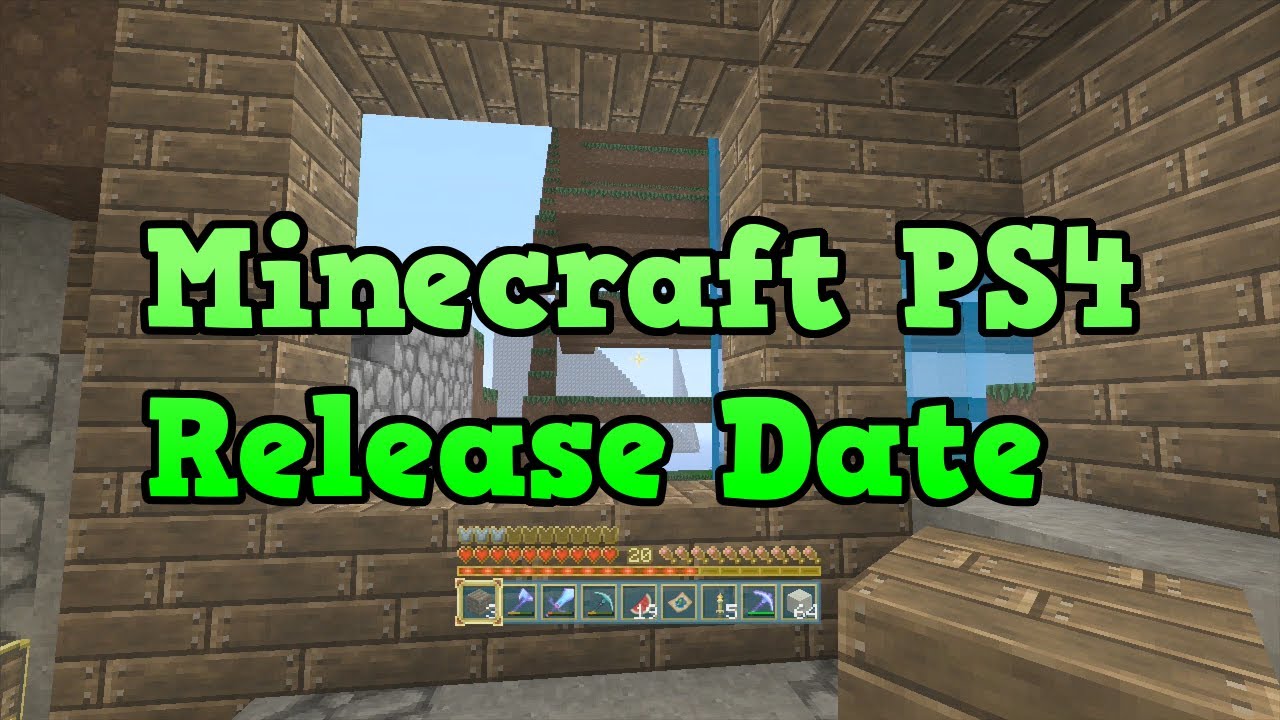 Minecraft PS4 "Release Date" (NOT March) - YouTube