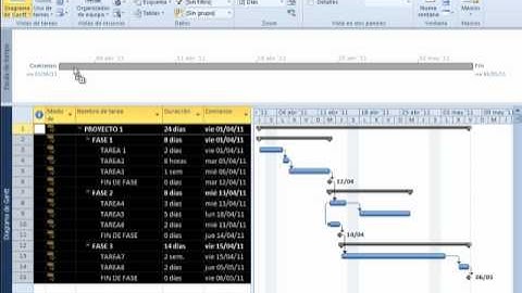 Project 2010 !! Que fácil ¡¡ Como crear un proyecto 5 de 15