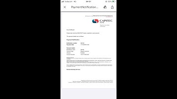 The New Capitec App - Proof of Payment