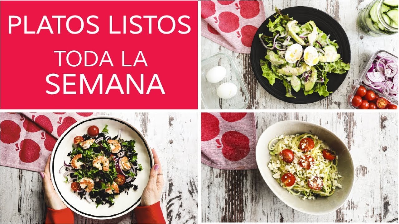 menu semanal saludable economico y facil