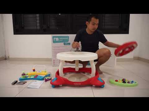 mothercare musical walker assembly