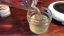 How To Make a 1,000mg CBD Balm/Salve Using Coconut Oil. Super Easy!