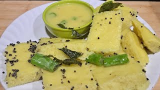 Moong dal dhokla recipe | Gujarati style dhokla recipe | breakfast recipes | Arnvi's kitchen #recipe