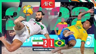 🇧🇷 Brazil vs 🇮🇷 Iran 1-2 | Final | Beach Soccer Intercontinental Cup 2022 | Extended Highlights