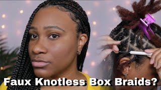 Crochet "Knotless" Box Braids