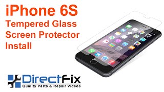 iPhone 6s Screen Protector Tempered Glass Installation