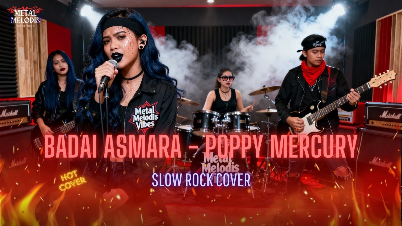 Badai Asmara - Poppy Mercury (AI Cover Metal Vibes)