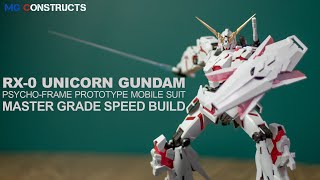 Unicorn MG OVA Version | Gunpla ASMR Beat Building