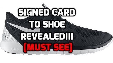 signed card to shoe revealed! how to do advanced magic tricks [MUST SEE] #cardtricktutorials