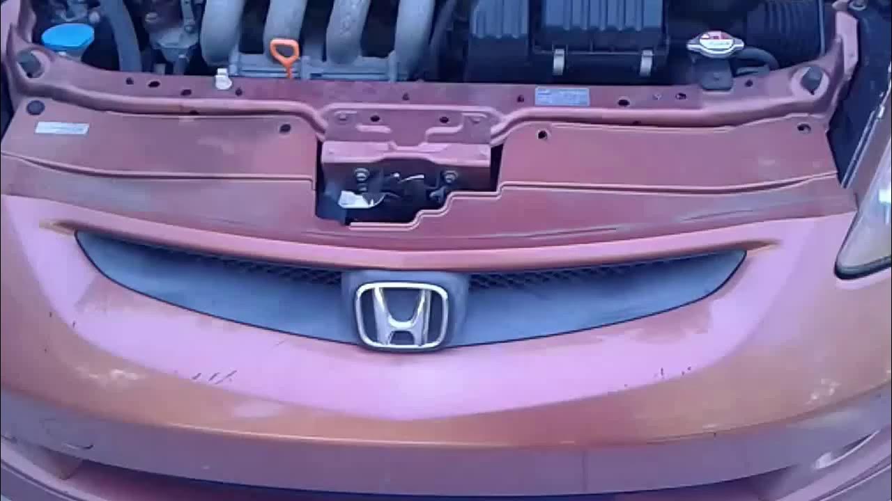 Transmission fluid check 2007 Honda Fit - YouTube